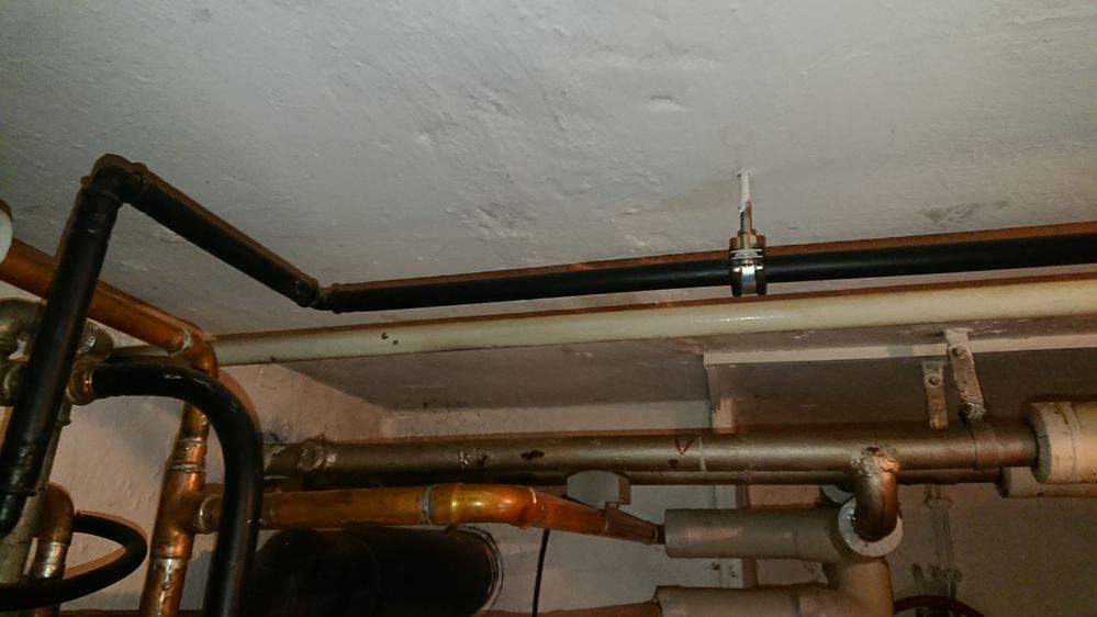 ungedämmt, Vorlaufsensor