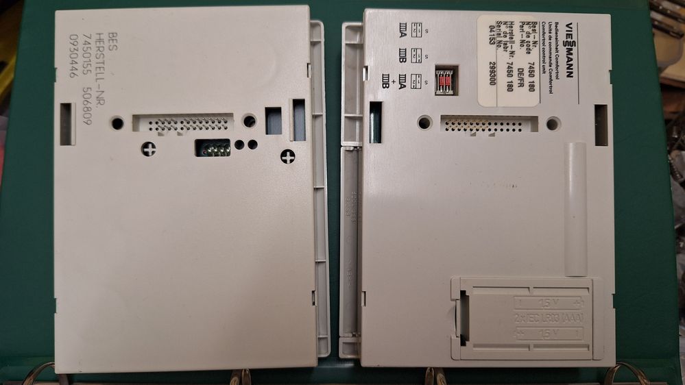 Unterschied Rückseite mit Codierung